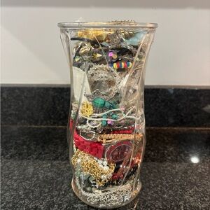 60 Piece Mystery Jewelry Jar